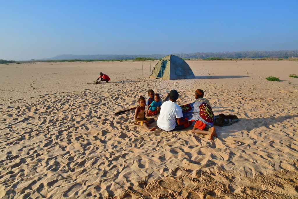 Overnight on a Sandbank